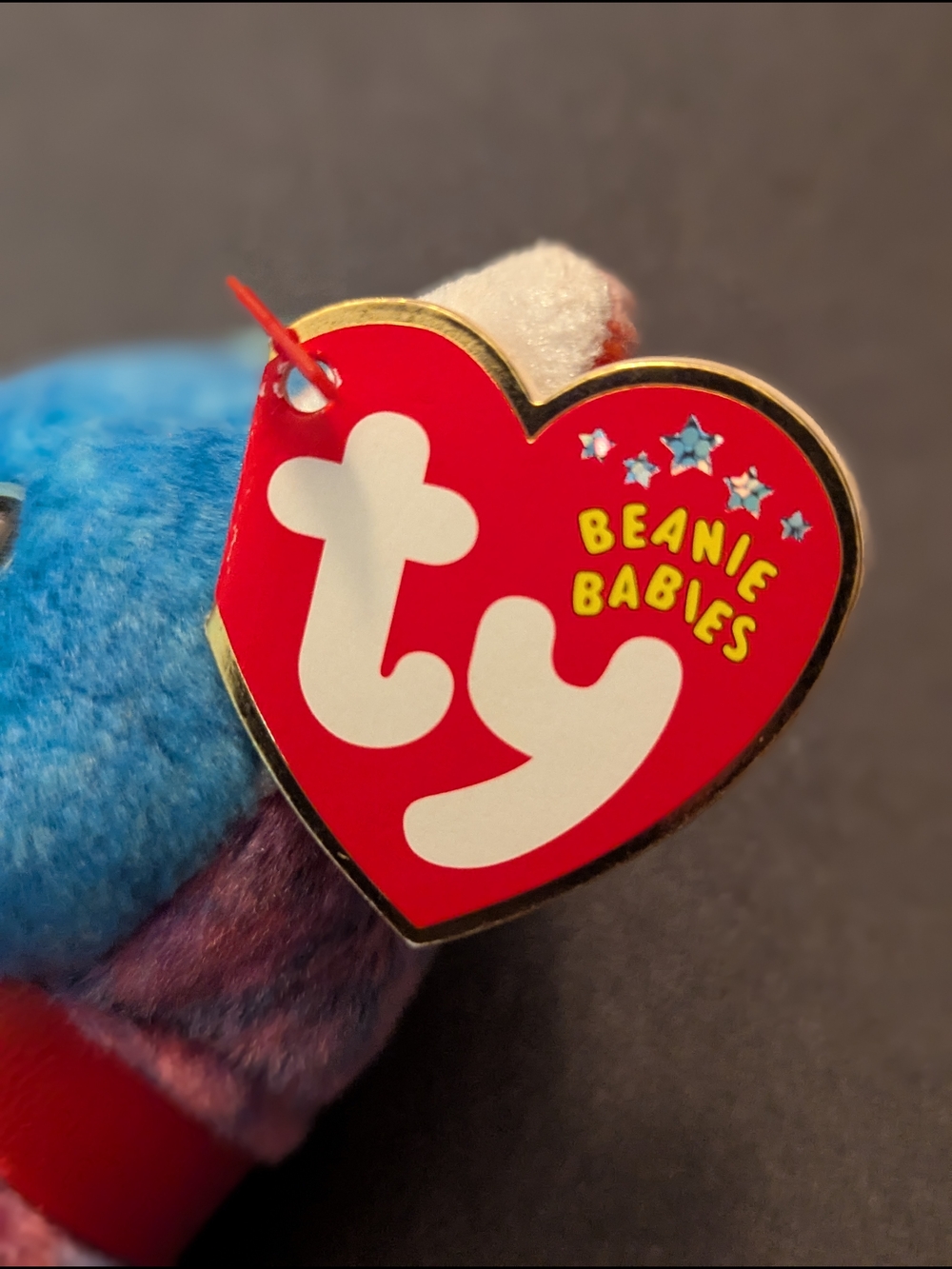 Ty Beanie Baby Hodge-Podge the Dog - 2002 Retired Rare Multi-Color Patchwork - Picture 9 of 10